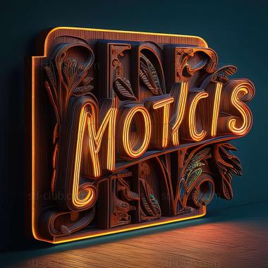 3D model neon signs (STL)